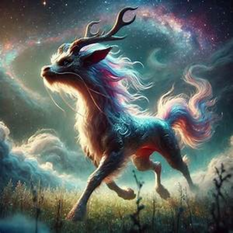 The Painted Qilins Go Up and Down